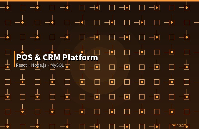 POS & CRM Platform
